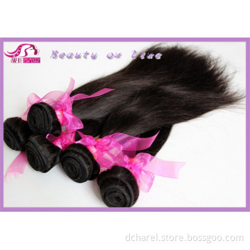 Straight Chinese Hair, Remy Human Hair Weft, Siky Straight (BHF-04)